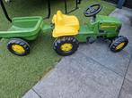 Tractor met aanhanger, Kinderen en Baby's, Speelgoed | Buiten | Skelters, Ophalen, Gebruikt, Overige merken