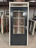 ACHTERDEUR MET KOZIJN (B104xH237) DUBBELGLAS, Gebruikt, Buitendeur, 200 tot 215 cm, Vouwdeur