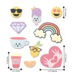 Sizzix thinlits die set - 25pk spring icons 664365,, Ophalen of Verzenden, Nieuw, Frame of Mal, Sizzix