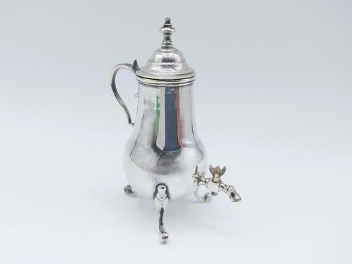 Zilveren miniatuur kraantjeskan, A. van Geffen, Amsterdam, Antiek en Kunst, Antiek | Goud en Zilver, Zilver, Verzenden