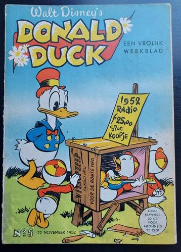 Donald Duck weekblad 1952 nr. 5 beschikbaar voor biedingen