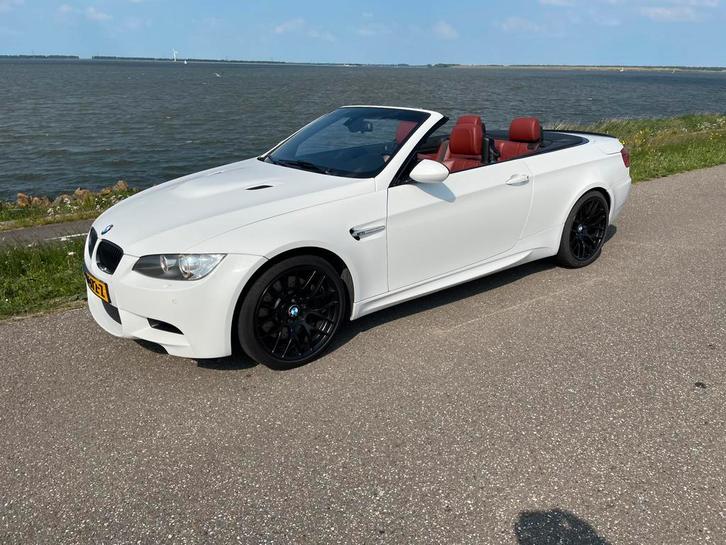 BMW 3-Serie 4.0 M3 Cabrio DCT 2010 Wit, Auto's, BMW, Particulier, 3-Serie, ABS, Achteruitrijcamera, Adaptive Cruise Control, Airbags