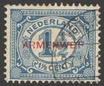 Nederland Dienst 8 gestempeld, Postzegels en Munten, Postzegels | Nederland, Ophalen of Verzenden, T/m 1940, Gestempeld