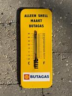 Shell butagas thermometer emaille, Ophalen of Verzenden, Gebruikt, Overige typen