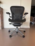 Herman Miller Aeron C bureaustoel, Huis en Inrichting, Bureaustoelen, Ophalen, Zwart, Zo goed als nieuw, Bureaustoel
