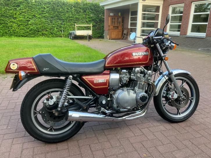 Suzuki GS1000G, Motoren, Motoren | Suzuki, Particulier, Toermotor, meer dan 35 kW, 4 cilinders, Motorrijbewijs A, Cardan-aandrijving