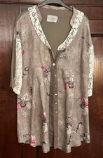 Nieuwe beige Elisa Cavaletti blouse - XL, Ophalen of Verzenden, Nieuw, Maat 46/48 (XL) of groter, Beige