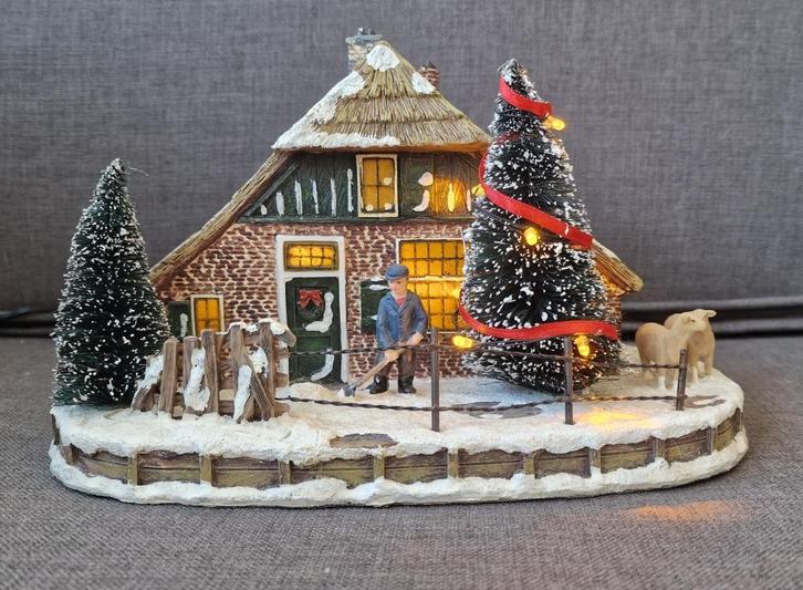 Typisch Hollands Boerderij 850535, Diversen, Kerst, Gebruikt, Ophalen of Verzenden