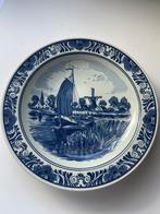 Delfts Blauw Distel Bord, Antiek en Kunst, Antiek | Wandborden en Tegels, Ophalen of Verzenden