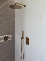 Douchesets: op- of inbouw, chroom, rvs, koper, messing, goud