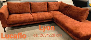 Zgan hoekbank Lyon velours UITVERKOOP van €1649,- beschikbaar voor biedingen