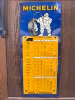 Michelin bord origineel 1960  85 x 35cm, Ophalen of Verzenden, Zo goed als nieuw, Reclamebord