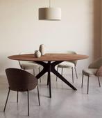 Eettafel Kave Home Naanim 180x110 Nieuw!, Ophalen, 100 tot 150 cm, Eikenhout, Nieuw