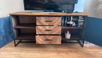 Industrieel dressoir / tv meubel, Huis en Inrichting, Kasten | Dressoirs, Ophalen, 150 tot 200 cm, Zo goed als nieuw, Metaal