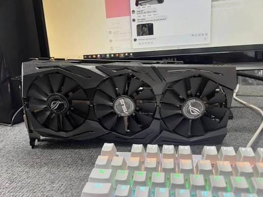 GTX 1080 8GB Asus Rog Strix, Computers en Software, Videokaarten, Gebruikt, Nvidia, PCI-Express 3.0, GDDR5, Ophalen of Verzenden