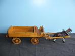 Paard met handgemaakte Boerenkar, Ophalen of Verzenden, Zo goed als nieuw