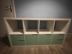 IKEA Kallax kast met lades, Huis en Inrichting, Ophalen, Kunststof, Gebruikt, 100 tot 150 cm