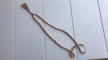 Boeddhistische/Sjamanistische Sandelhout Mala - Os, Slang, H beschikbaar voor biedingen