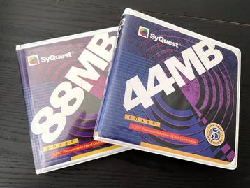 Syquest 44 en 88 MB disks beschikbaar voor biedingen