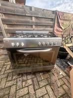 Grote vrijstaande kookplaat met 5 gaspitten en oven, Ophalen, Gebruikt, Oven, Hete lucht