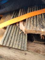 brandhout douglas vlonderplanken 8m2 22mm, Ophalen, Gebruikt, 250 cm of meer, Planken