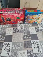 Zgan. 2 sets magnetische bouwblokken, Ophalen of Verzenden, Zo goed als nieuw, Overige merken