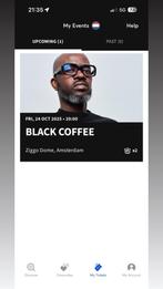 Black coffee Concert Ziggodome, Twee personen, Oktober