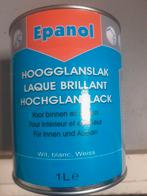 Hoogglans lak voor buiten, witte verf, wit., Wit, Ophalen of Verzenden, Zo goed als nieuw, Lak