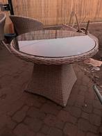 gratis tafel, Huis en Inrichting, Tafels | Eettafels, Ophalen, Gebruikt, Rond, 50 tot 100 cm