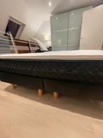 Boxspring 140x200 met topper - Comfortabel slapen!, Ophalen, Gebruikt, Tweepersoons