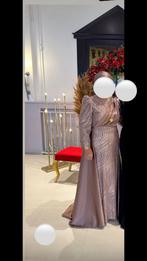 Hijab / tesettur / abiye / hijab proof, Kleding | Dames, Gelegenheidskleding, Galajurk, Blauw, Maat 46/48 (XL) of groter, Ophalen of Verzenden