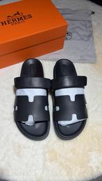 Hermes Slippers, Ophalen of Verzenden, Nieuw, Zwart, Slippers