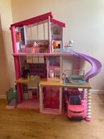 Barbiehuis, Kinderen en Baby's, Ophalen of Verzenden, Zo goed als nieuw, Poppenhuis