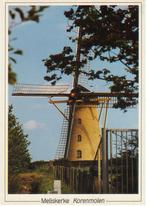 Meliskerke, Korenmolen, type Grondzeiler, 1987, Verzamelen, Ansichtkaarten | Nederland, Zeeland, Gelopen, Verzenden, 1980 tot heden