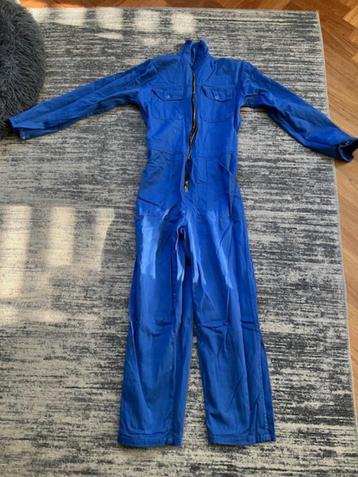 kinderpak, overall, maat 152, blauw, 1x gedragen (musical) beschikbaar voor biedingen