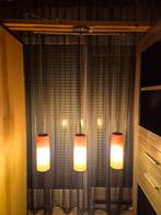 Eetkamer lamp, Huis en Inrichting, Lampen | Hanglampen, Ophalen, Zo goed als nieuw, Glas, 75 cm of meer