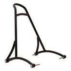 sissybar klein zwart 13 inch 2004-2022 XL Sportster, Motoren, Ophalen of Verzenden, Burly, Nieuw