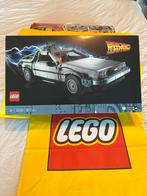 Nieuwe LEGO 10300 Back to the Future DeLorean, Overige merken, Auto, Groter dan 1:32, Nieuw