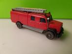 Wiking - Magirus-Deutz LF16 Feuerwehr [rood] 1/87, Gebruikt, Ophalen of Verzenden, Bus of Vrachtwagen, Wiking