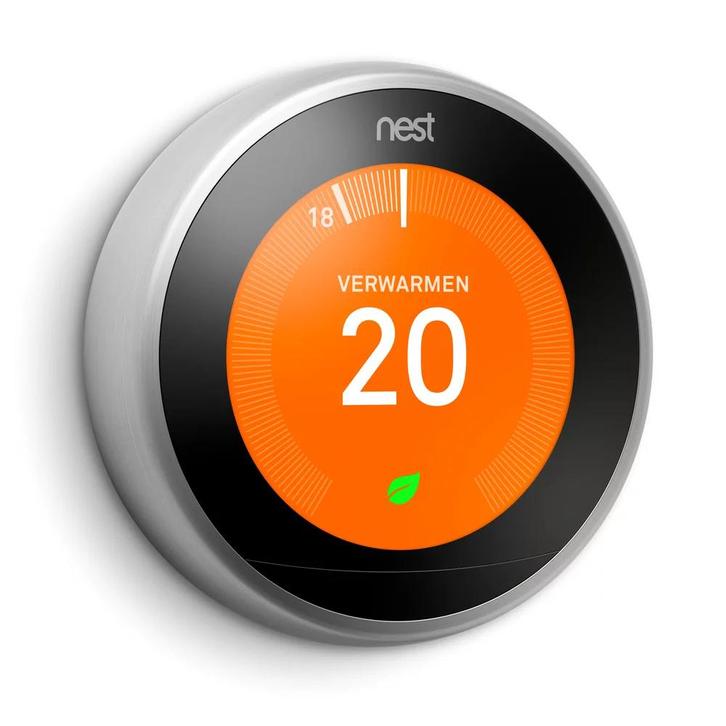 Nest Thermostaat - Slimme Thermostaat, Doe-het-zelf en Verbouw, Thermostaten, Gebruikt, Slimme thermostaat, Ophalen
