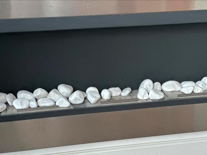 RVS sfeerhaard, Huis en Inrichting, Haarden, Zo goed als nieuw, Overige soorten, Ophalen