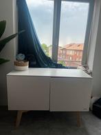 Kidsmill Sixties Commode Wit Mat / Naturel, Ophalen, 50 tot 70 cm, 90 tot 105 cm, 100 cm of meer