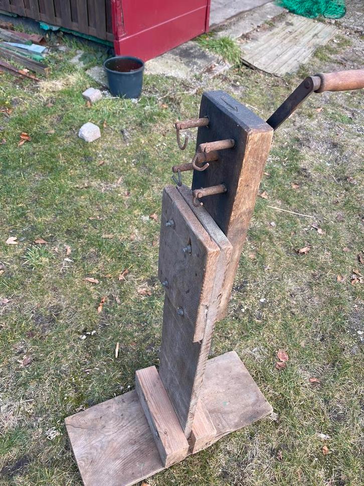 Oude touwslager machine, Antiek en Kunst, Antiek | Gereedschap en Instrumenten, Ophalen of Verzenden