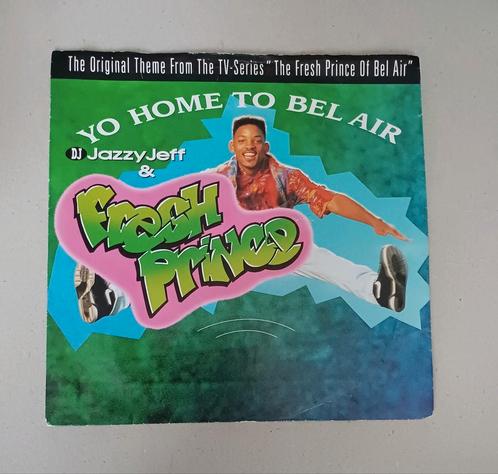 DJ Jazzy Jeff & The Fresh Prince - Yo Home To Bel Air, Cd's en Dvd's, Vinyl Singles, Gebruikt, Single, Pop, 7 inch, Ophalen of Verzenden