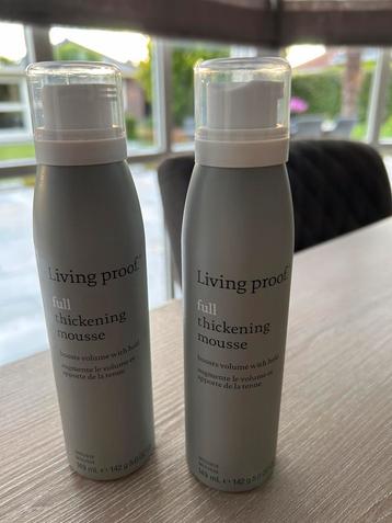 2 stuks Thickening mousse | living proof | 149 ml beschikbaar voor biedingen