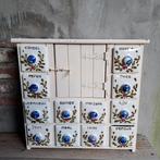 Ouderwets oud brocante kruidenkastje kruiden kastje *Etage3*, Gebruikt, ., Ophalen of Verzenden, .