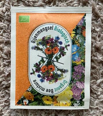 Bijenmengsel Biologisch Zaadjes beschikbaar voor biedingen