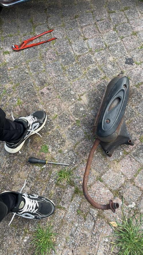 Zip 4t uitlaat, Fietsen en Brommers, Brommeronderdelen | Scooters, Uitlaat, Ophalen of Verzenden