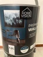 Muurverf Home Vision (Action) Petrol 2 x 2,5 liter nieuw, Nieuw, Ophalen of Verzenden, Verf, 5 tot 10 liter