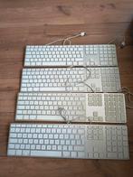4x Apple toetsenbord bedraad, Computers en Software, Toetsenborden, Ophalen of Verzenden, Gebruikt